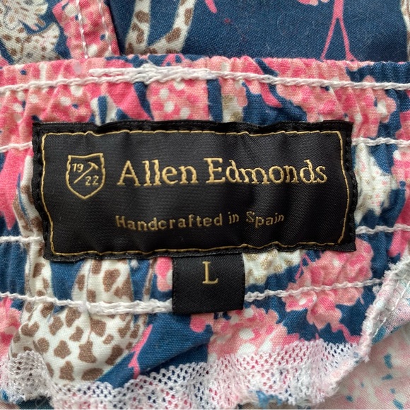 Allen Edmonds Mens Stretch Tie Waist Swim Trunks - Picture 5 of 5